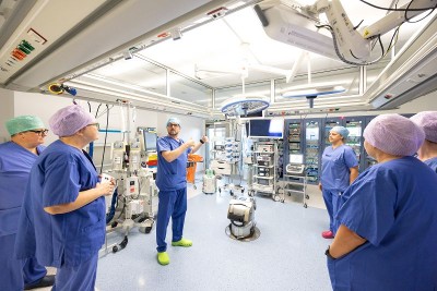 Behandlungsraum im Brustzentrum