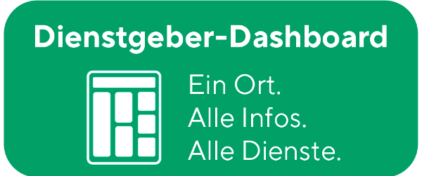 Banner Dienstgeber-Dashboard