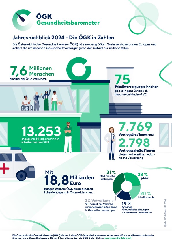 Infografik Gesundheitsbarometer Jahresr&uuml;ckblick